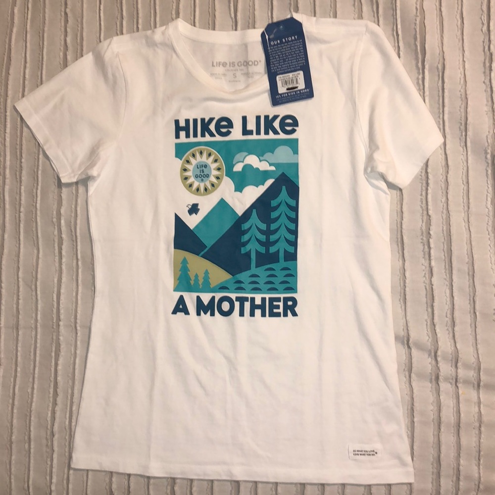 Life is Good women’s “Hike like a Mother” t shirt